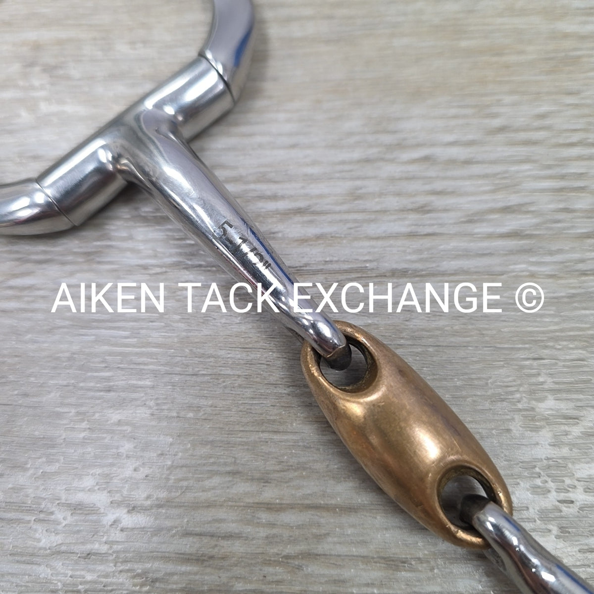 Korsteel Double Joint Eggbutt Bit 5.5"