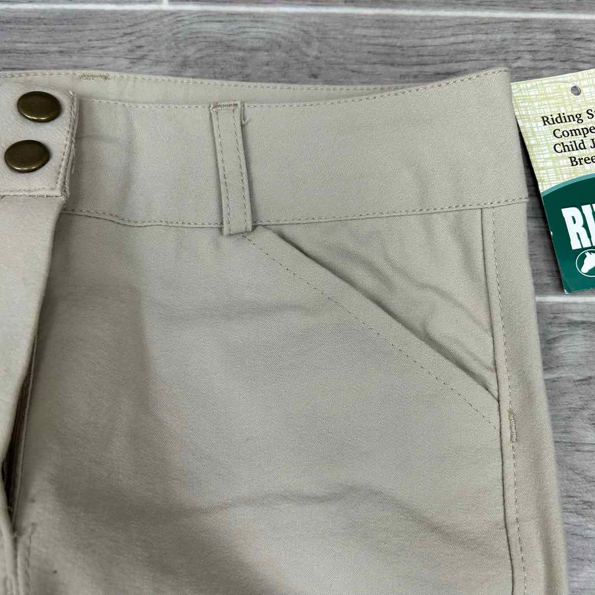 Dover Saddlery Riding Sport Competitor Knee Patch Jods, Size 12