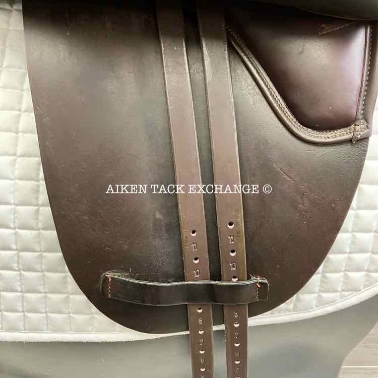 2007 Bates Kimberly Australian Stock Saddle, 17" / 17.5" Seat - Large, Adjustable Tree - Changeable Gullet, CAIR Panels