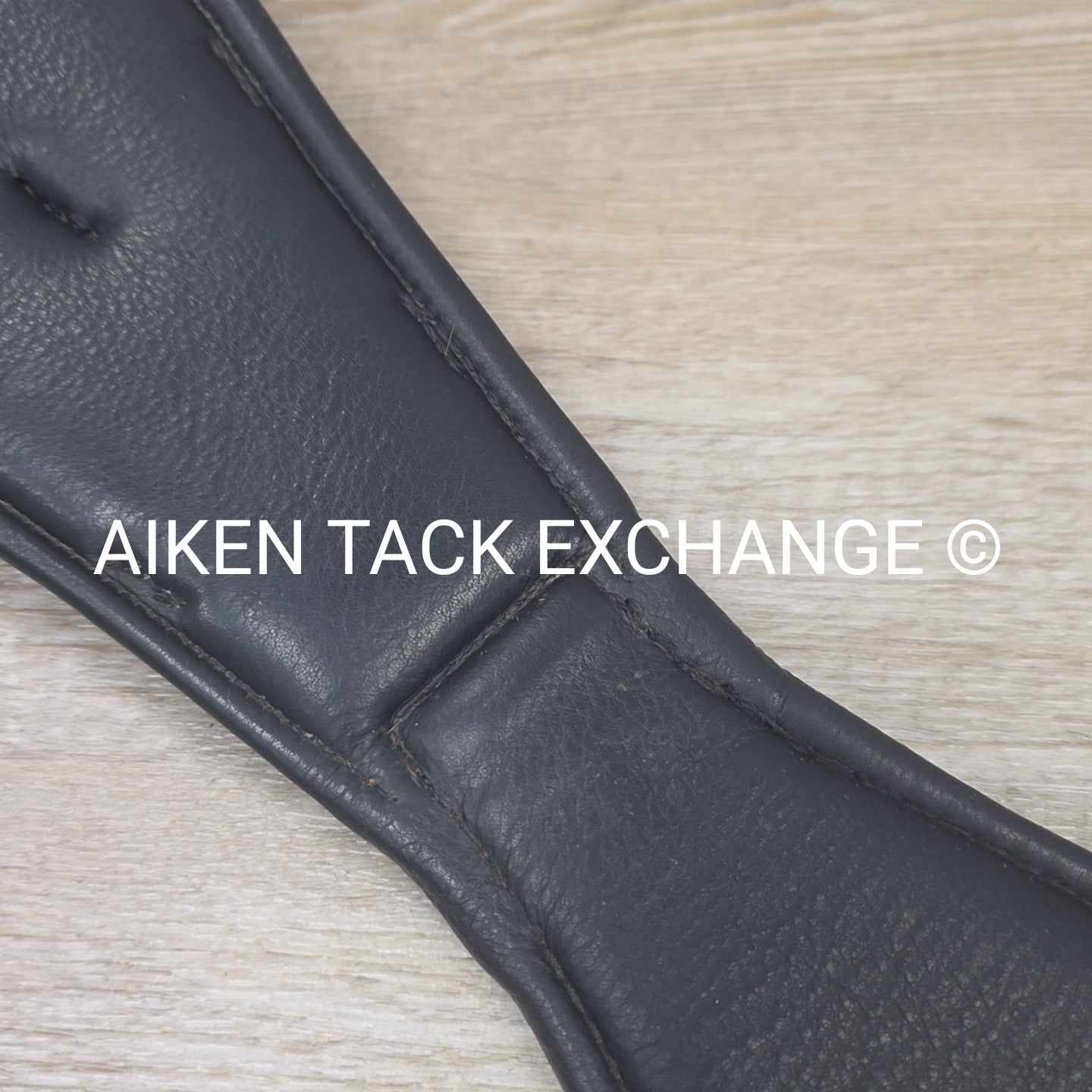 Contour Double End Elastic Dressage Girth, Black, 22"