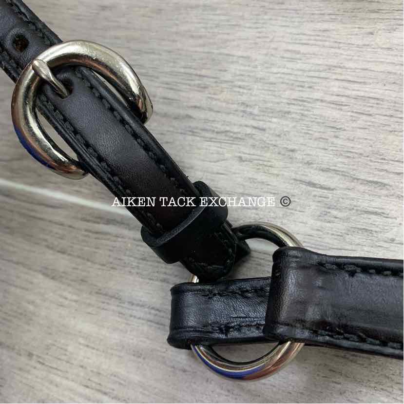 Tory Leather Show Halter & Chain Lead, Size Cob