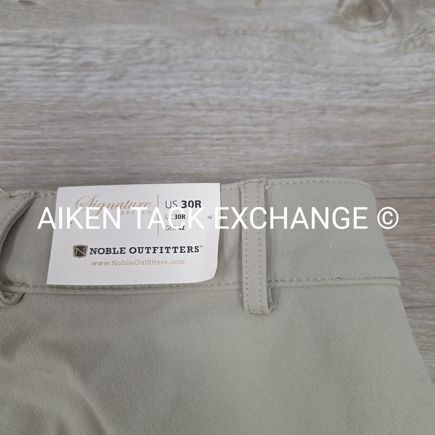Noble Outfitters Signature Full Seat Breeches, Size 30 R
