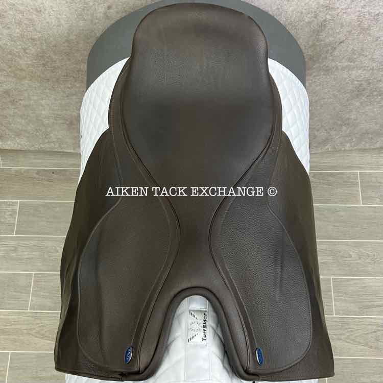 2015 Shively MMX Cut-Back Saddle Seat Show Saddle, 21" Seat, Adjustable Stirrup Bars