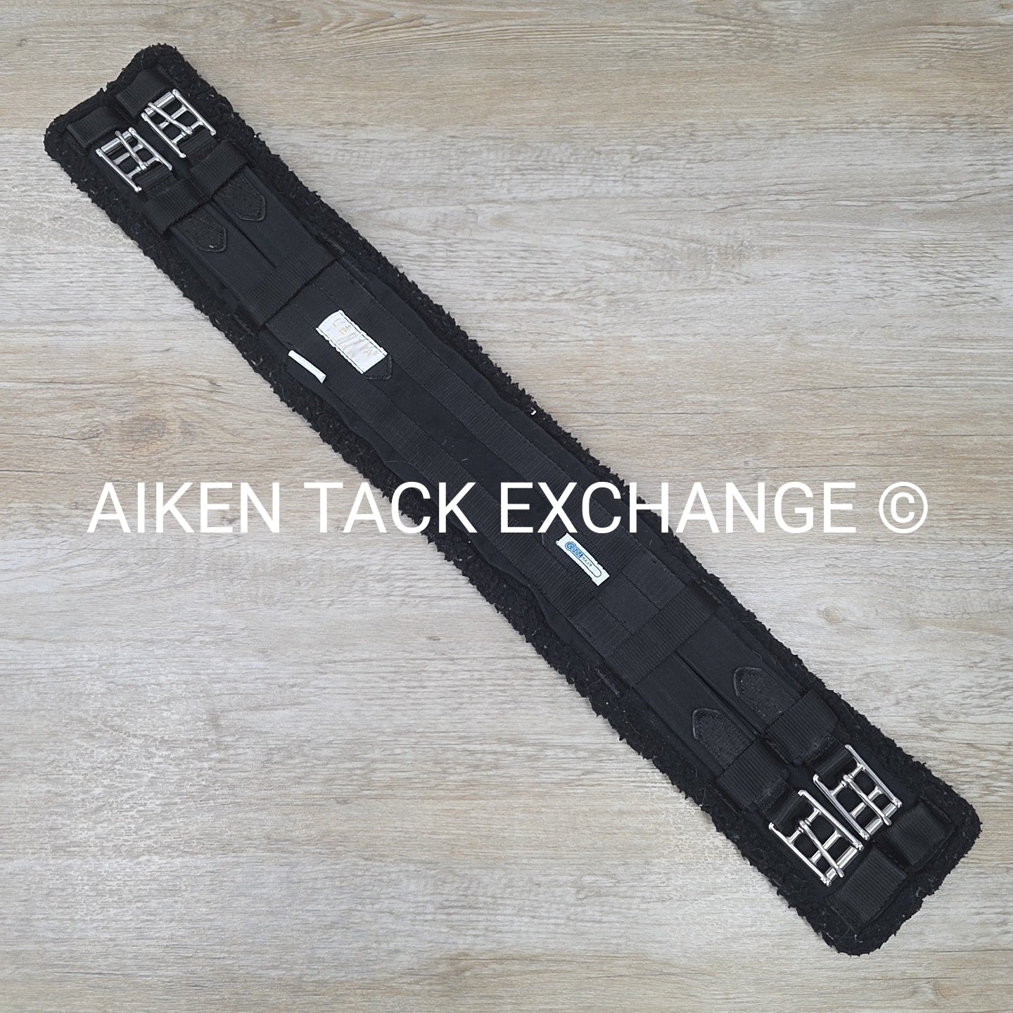 Lettia CoolMax Fleece Girth, Black, 30"