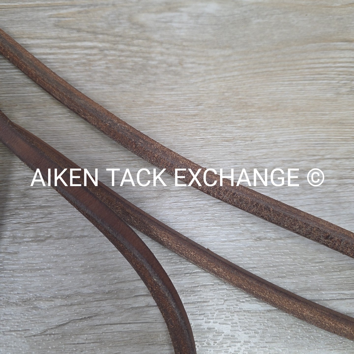 Western Leather Reins with Snap Ends