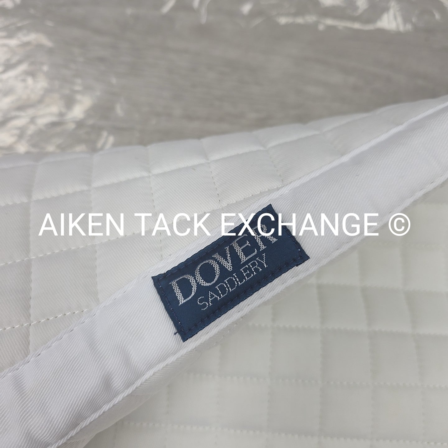 Dover Saddlery Dressage Saddle Pad with Embroidery