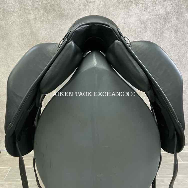 2022 Aviar Rook 2.0 Monoflap Dressage Saddle, 18.5" Seat, Adjustable Tree, Foam Panels