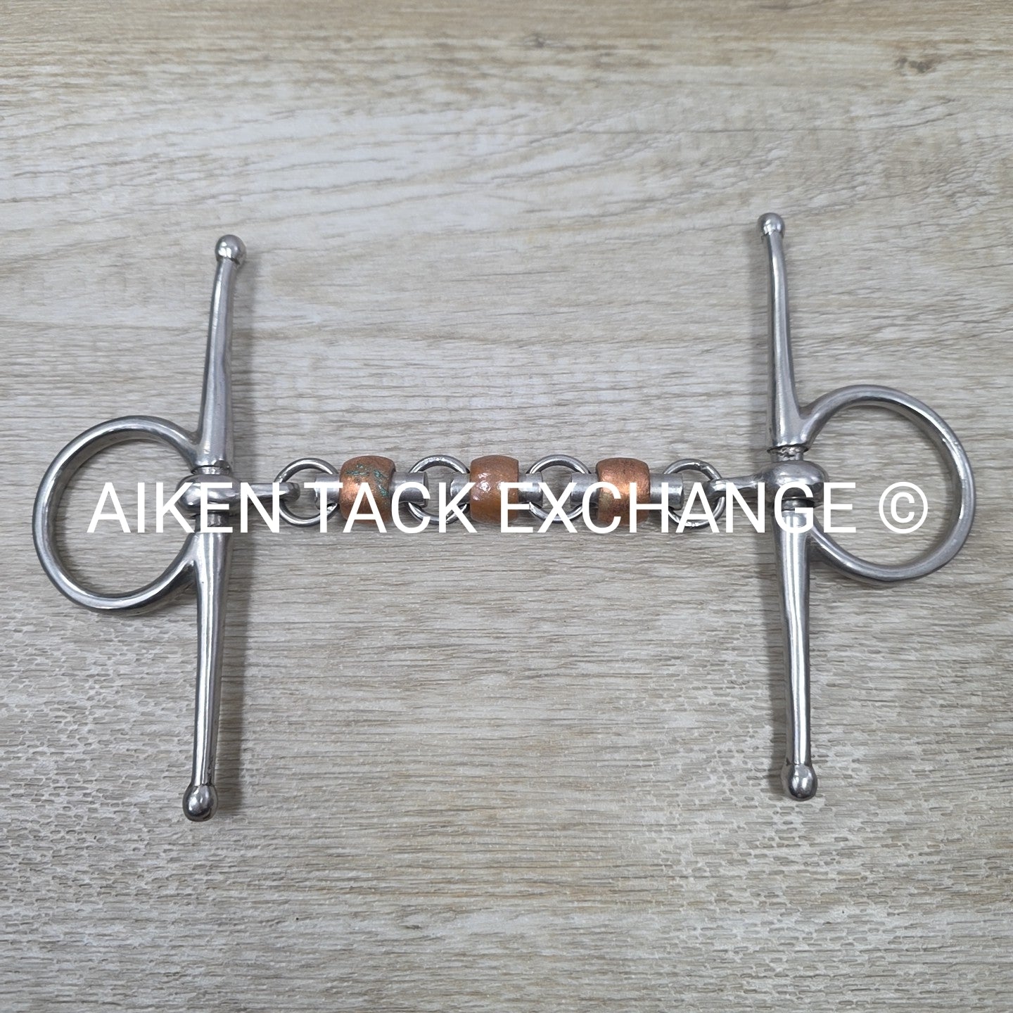 Multi Ring Copper Roller Full Cheek Bit 5.25"