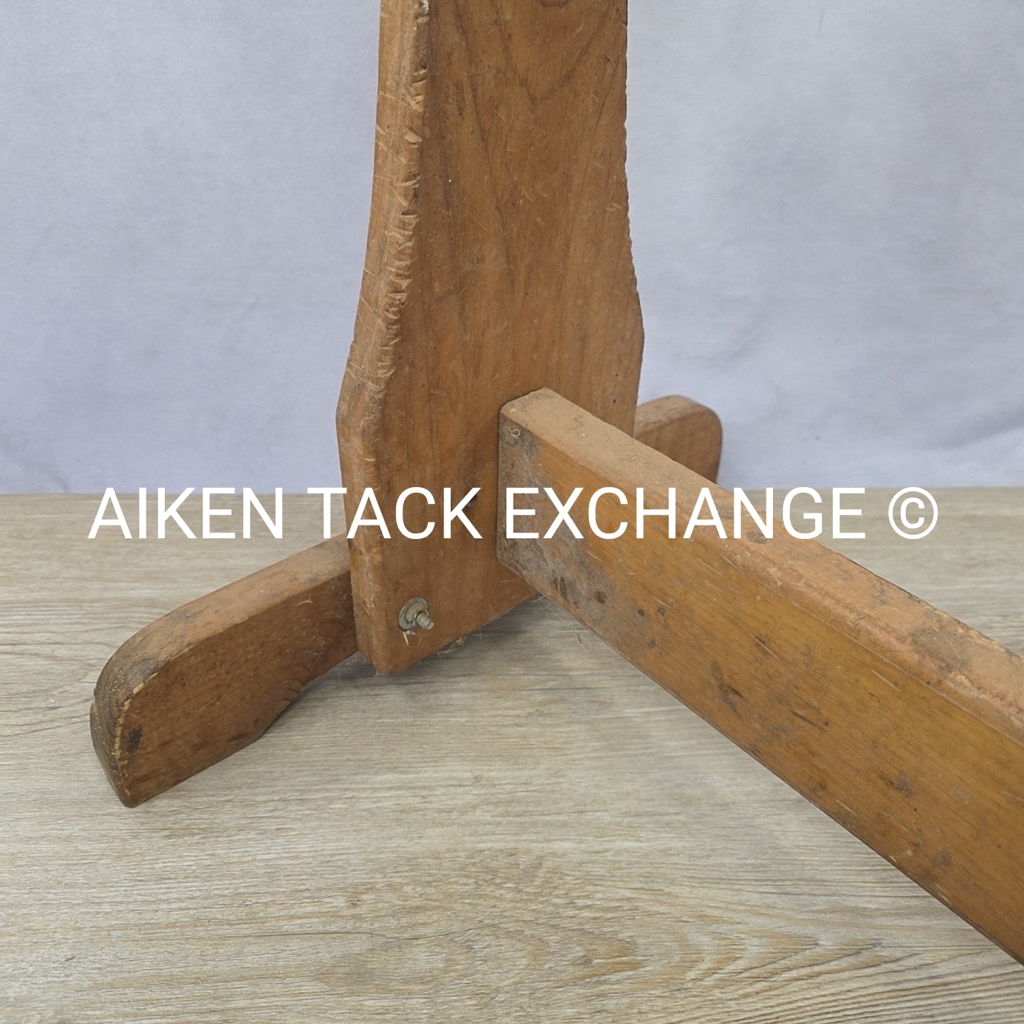 Wooden Saddle Rack