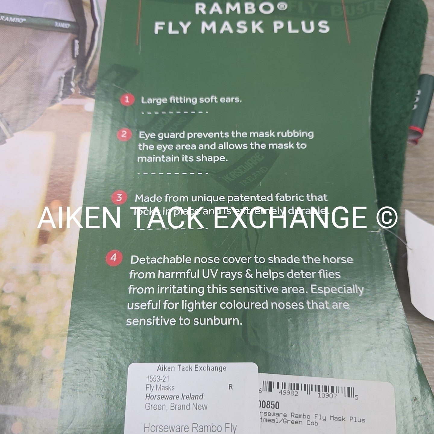 Horseware Rambo Fly Mask Plus, Size Cob