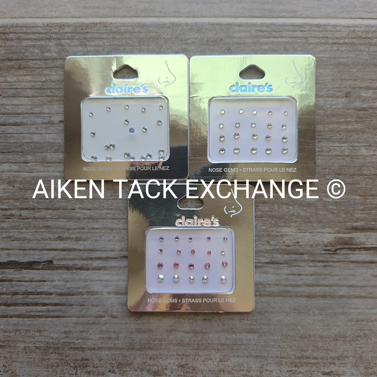 Claire's Nose Gems - 3 Total Sets