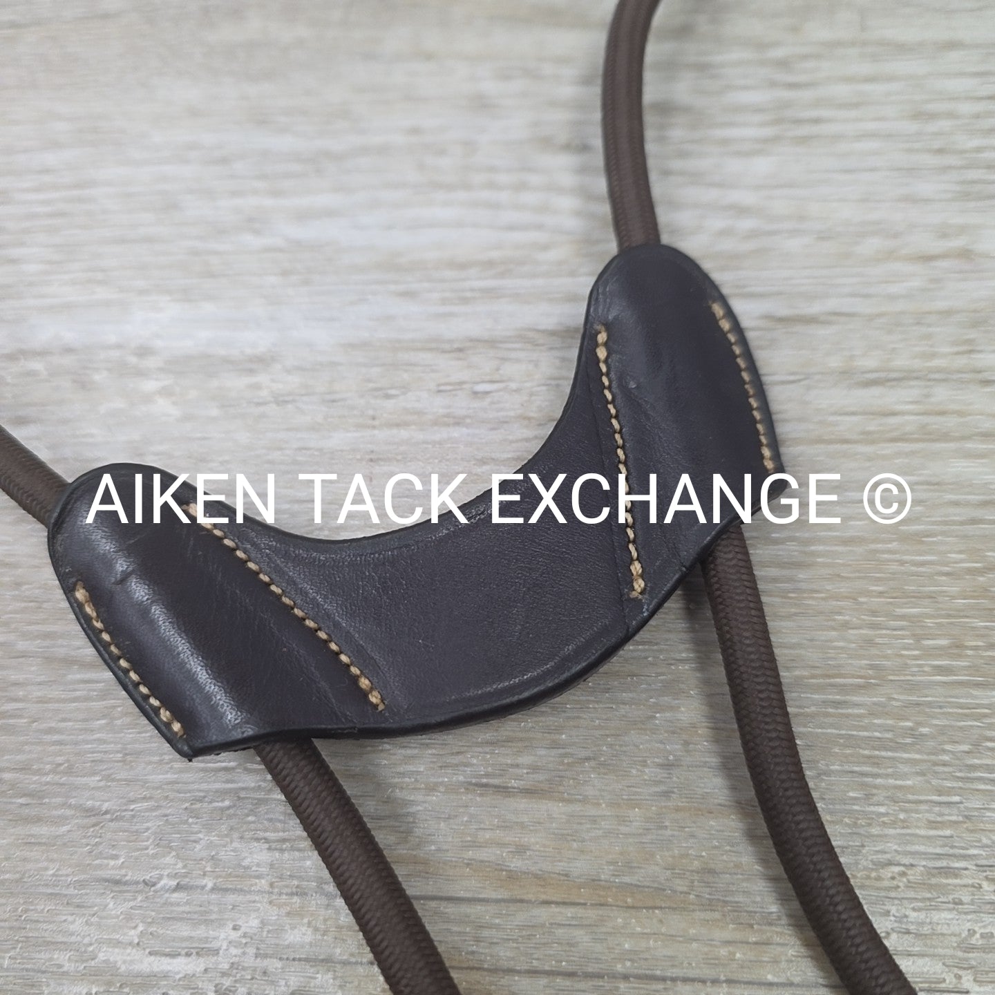 Adjustable Running Martingale Attachment, Brown, Size Full