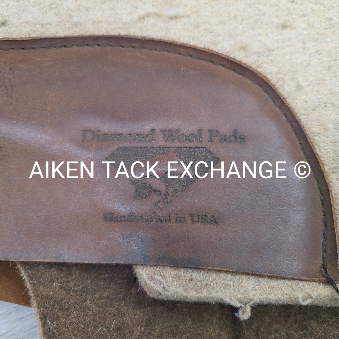 Diamond Wool Felt Western Saddle Pad