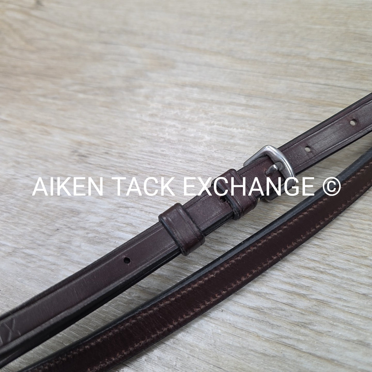 Fancy Stitched Standing Martingale, Brown, Size X-Full