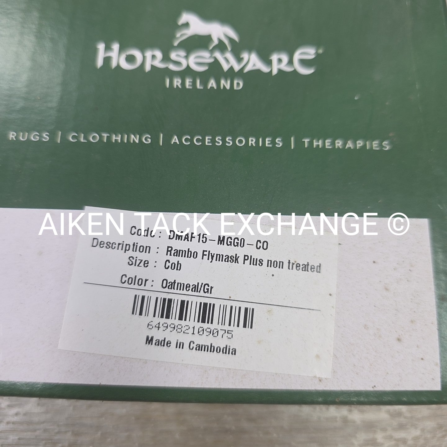 Horseware Rambo Fly Mask Plus, Size Cob