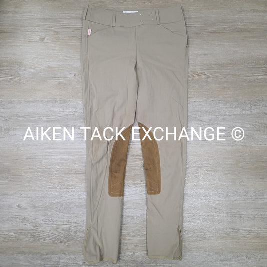 Tailored Sportsman Trophy Hunter Knee Patch Breeches, Size 28 L