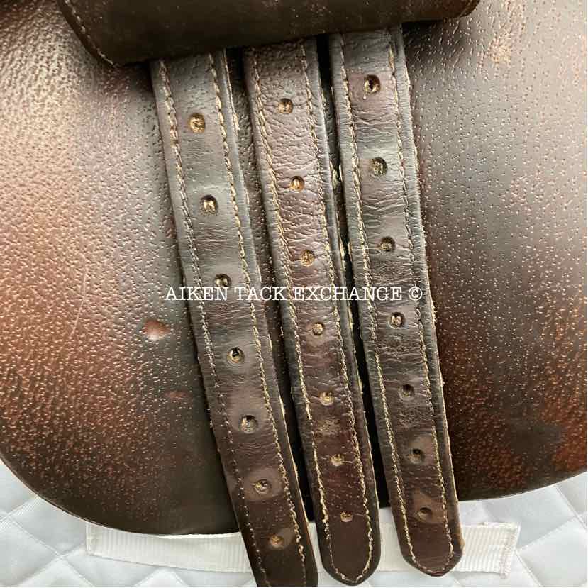 Bruno De Heusch - BDH Close Contact Jump Saddle, 17" Seat, Medium Tree, Foam Panels