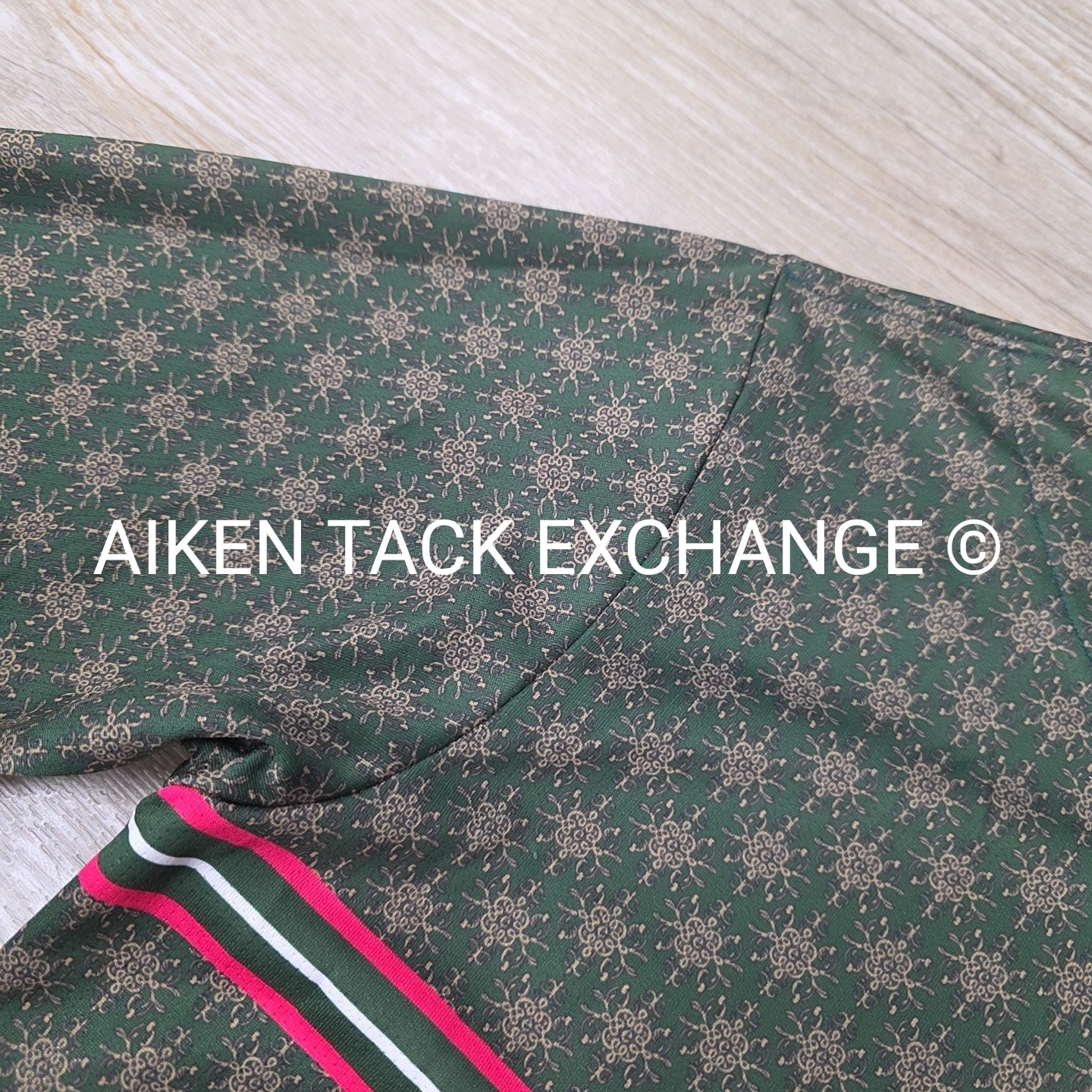 Espoir Equestrian Long Sleeve Top, Size Medium