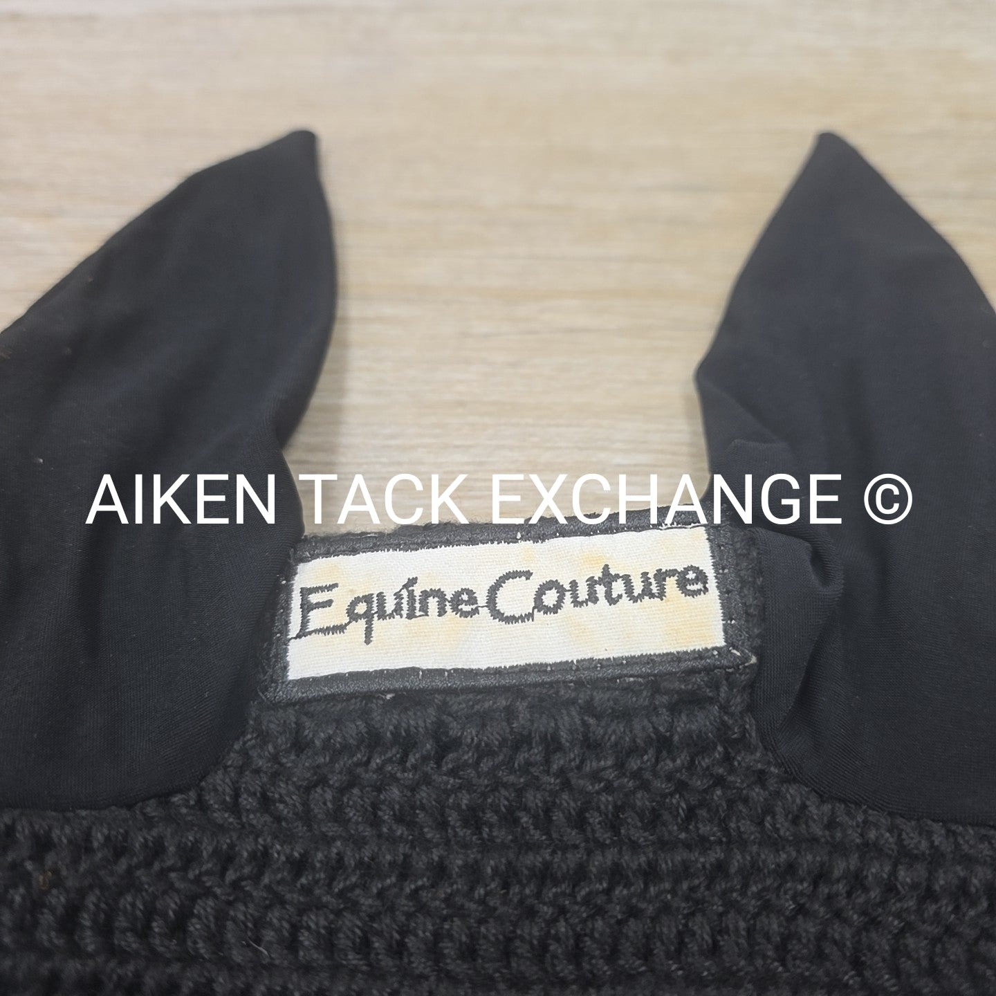Equine Couture Crystal Ear Bonnet, Size Pony