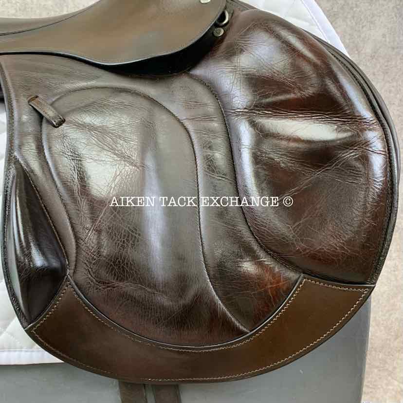 2012 Stackhouse Monoflap Jump Saddle, 19" Seat, Narrow Tree