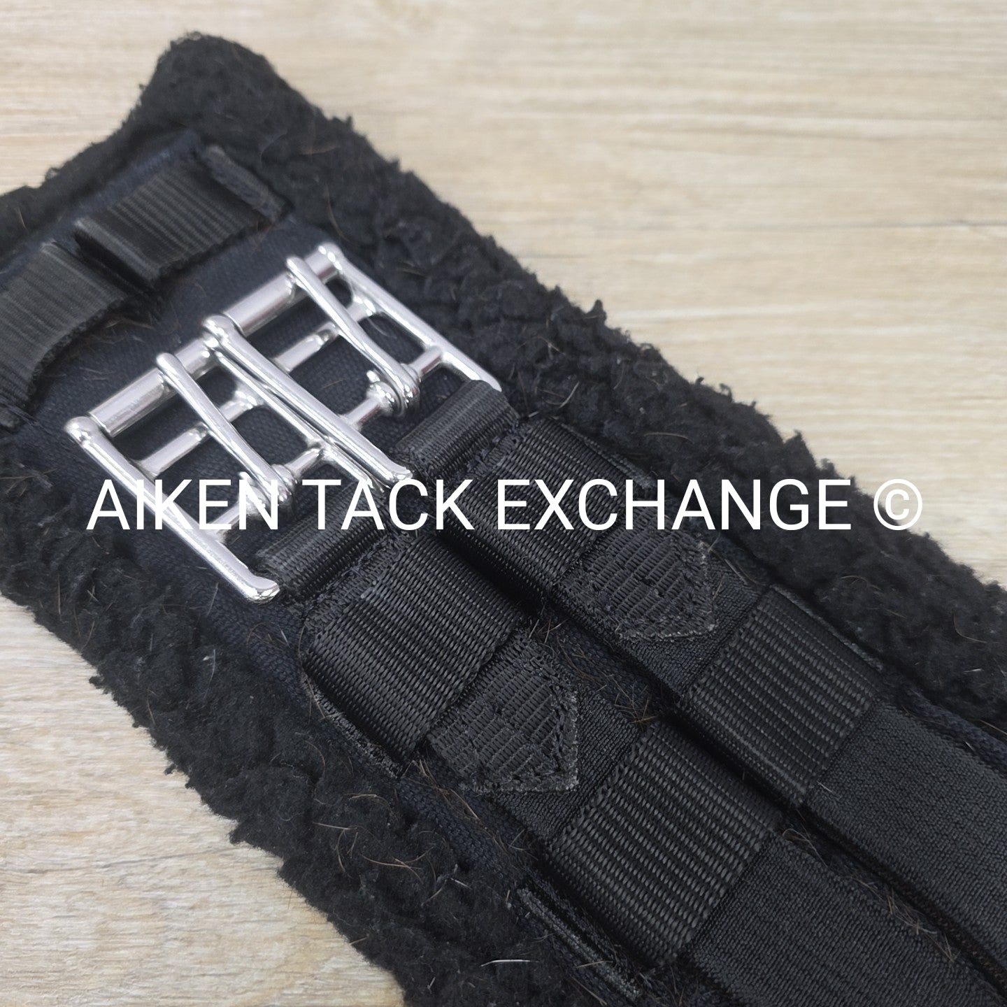 Ovation Equalizer Fleece Dressage Girth, Black, 30"
