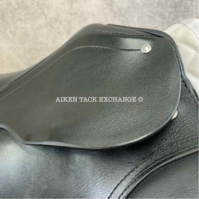 **SOLD** 2016 Passier Sirius Dressage Saddle, 18" Seat, Medium Tree with FRT-System, Wool Flocked Panels