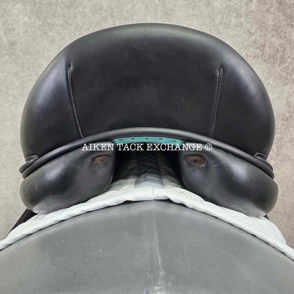 2015 Voltaire Adelaide Monoflap Dressage Saddle, 18" Seat, 3AA Flap, Medium Wide Tree, PRO Panels, Full Buffalo Leather