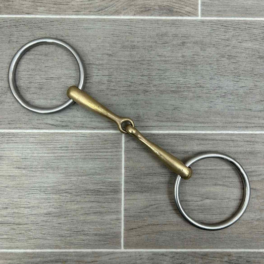 Herm Sprenger Aurigan Single Joint Loose Ring Bit 5"