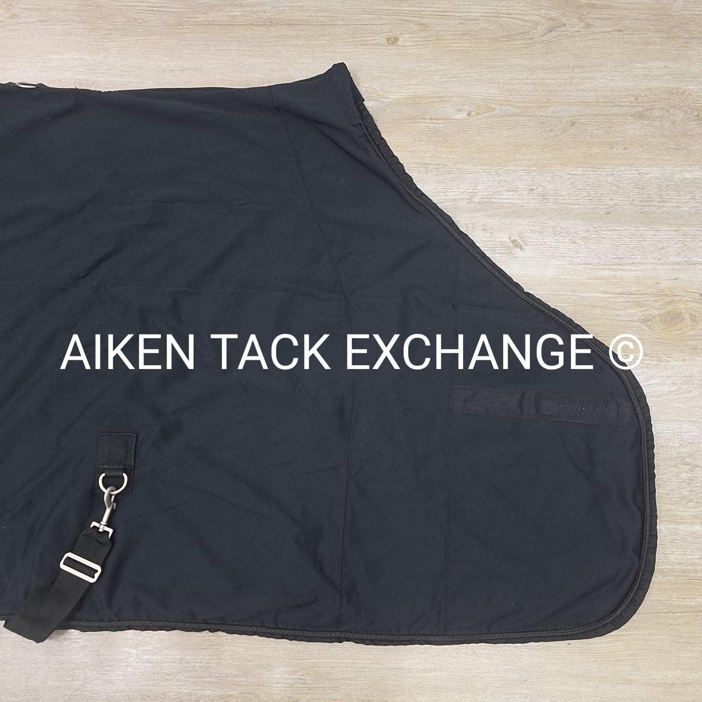 Fenwick Equestrian Sporty Dress Sheet Cooler, Black, 74"