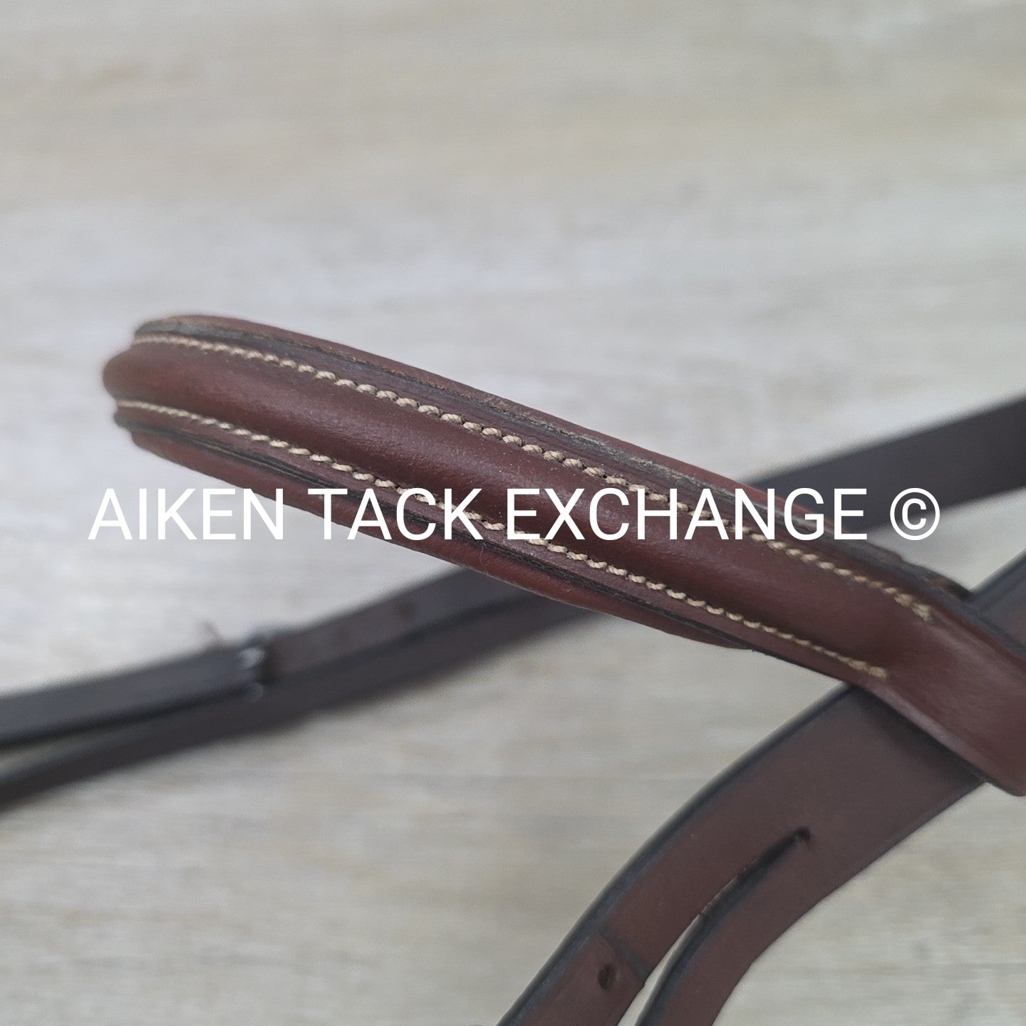 Plain Bridle, No Noseband, No Reins, Brown, Size Full