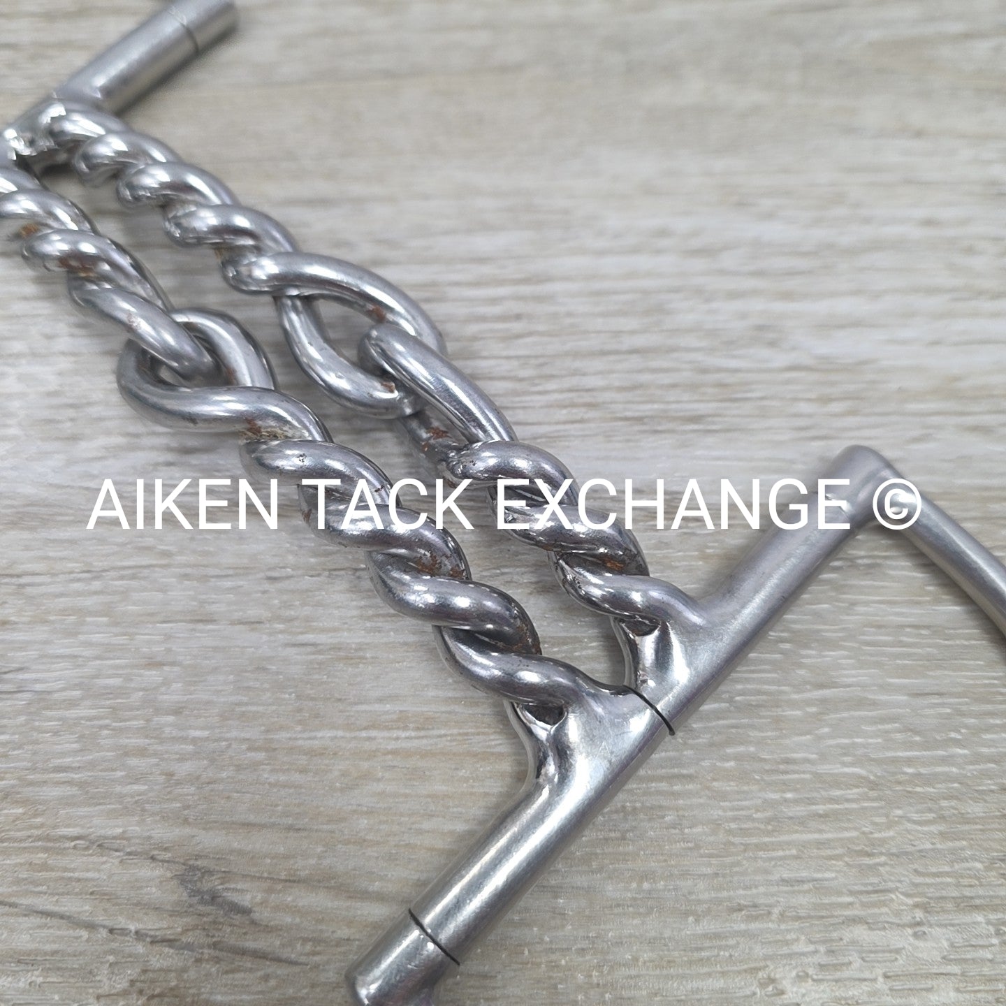 KTS - Kocher Tack Shop Double Twisted Wire D-Ring Bit, 5"