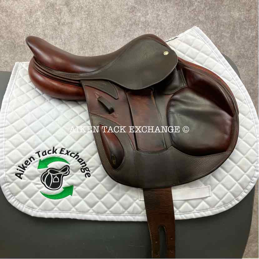 **SOLD** 2011 CWD SE15 Monoflap Jump Saddle, 16" Seat, 1A Flap, Medium Tree, Foam Panels