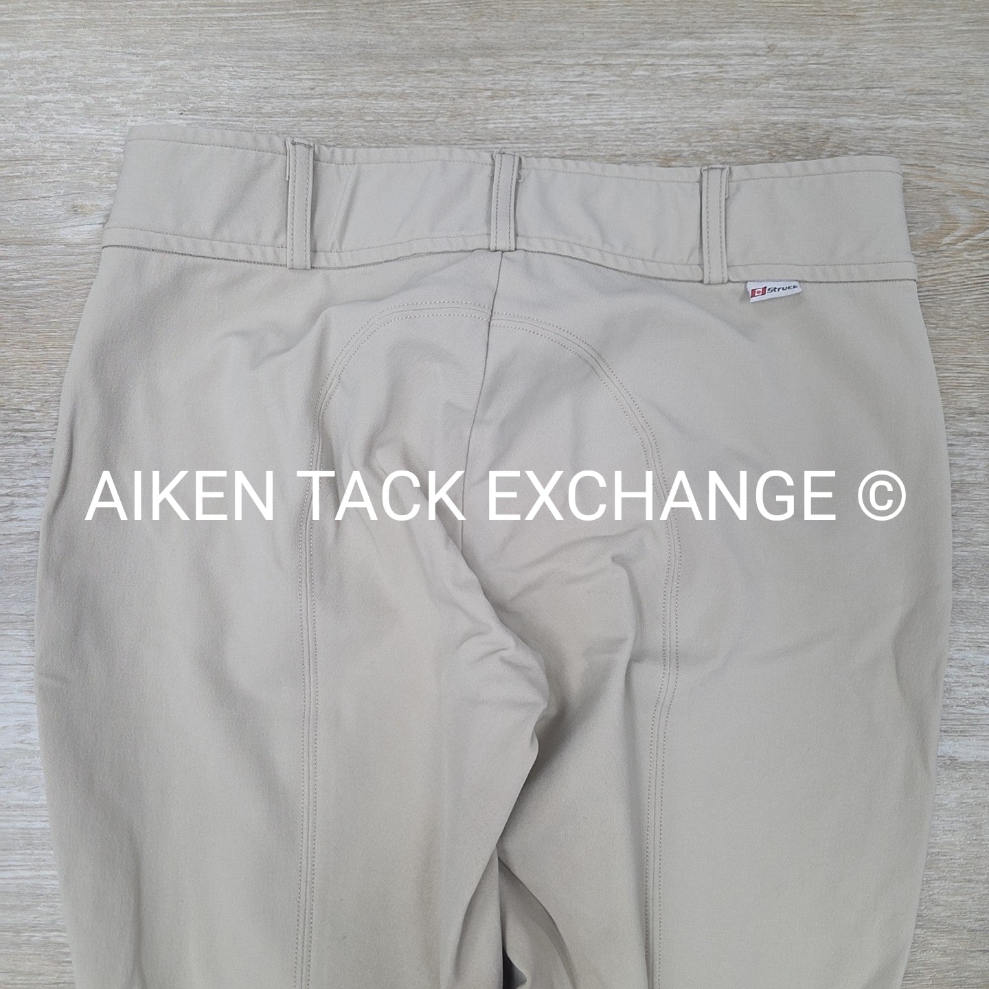 BARGAIN BUNDLE: 2 Pair Struck Silicone Grip Knee Patch Breeches, Size 27