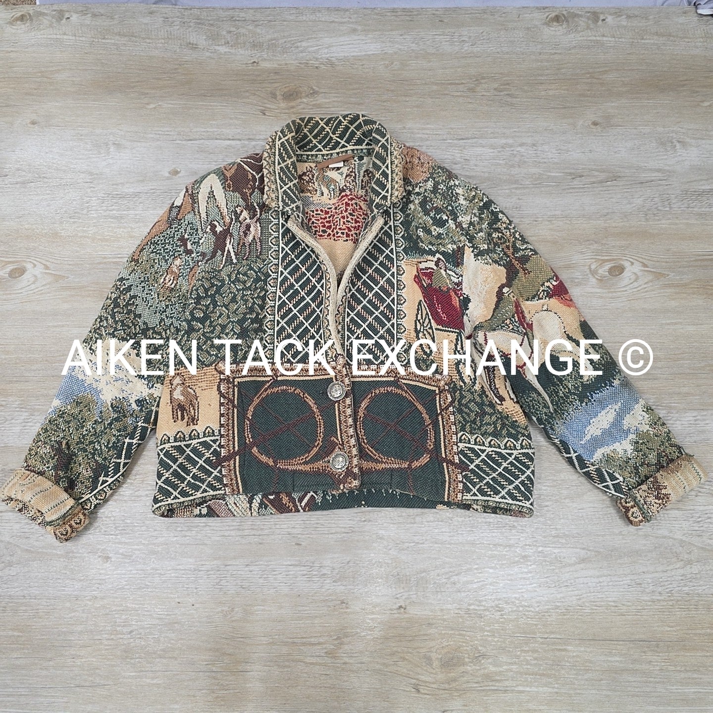 Hunting Scene Jacket, One Size