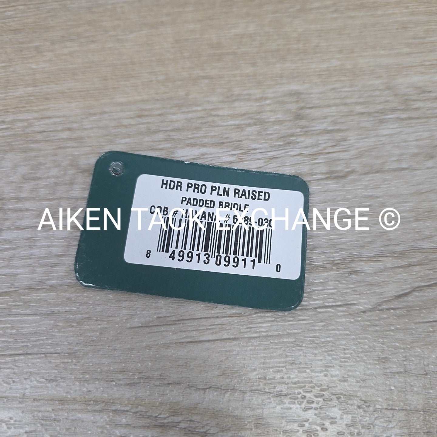 HDR Pro Mono Crown Padded Bridle with Reins, Havana, Size Cob