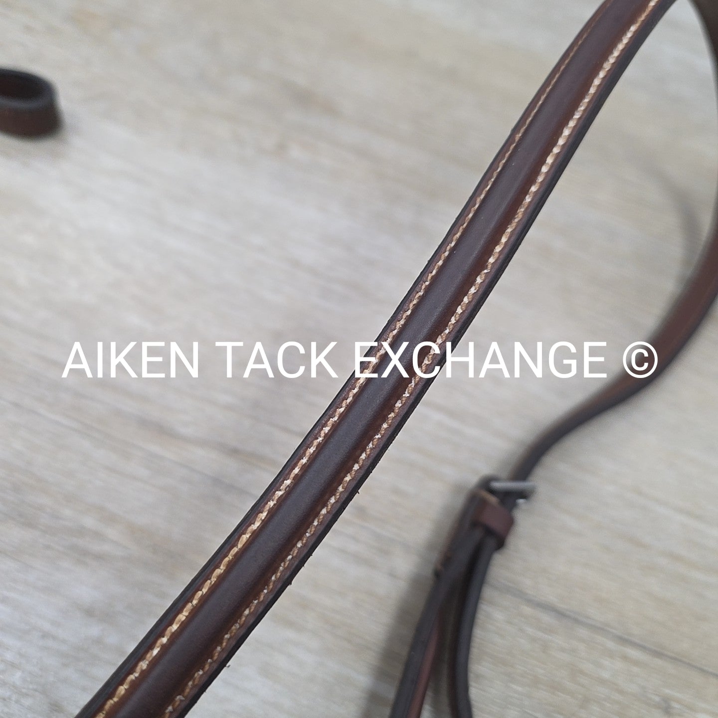 Crosby Square Raised Standing Martingale, Brown, Size Full