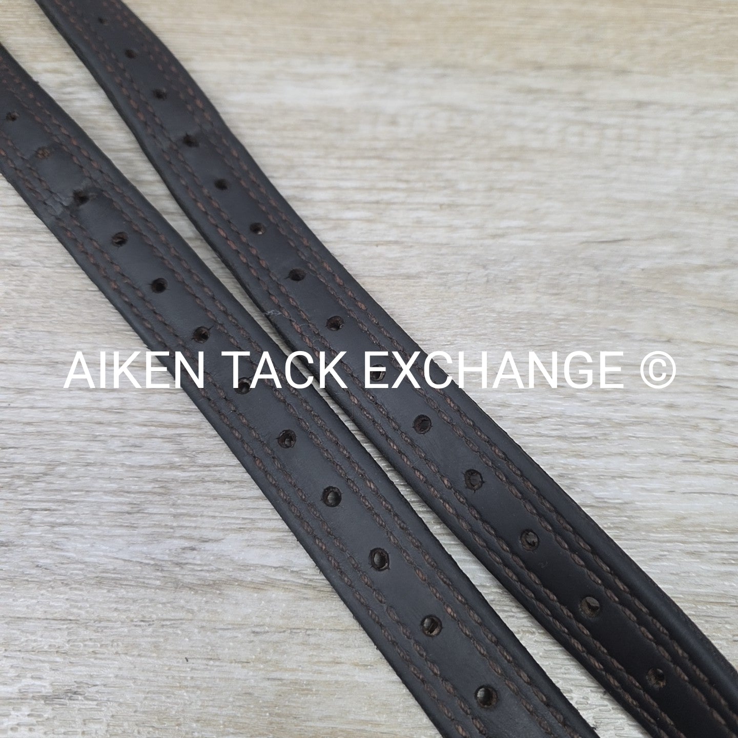 Nunn Finer Nylon Center Stirrup Leathers, Brown, 50"