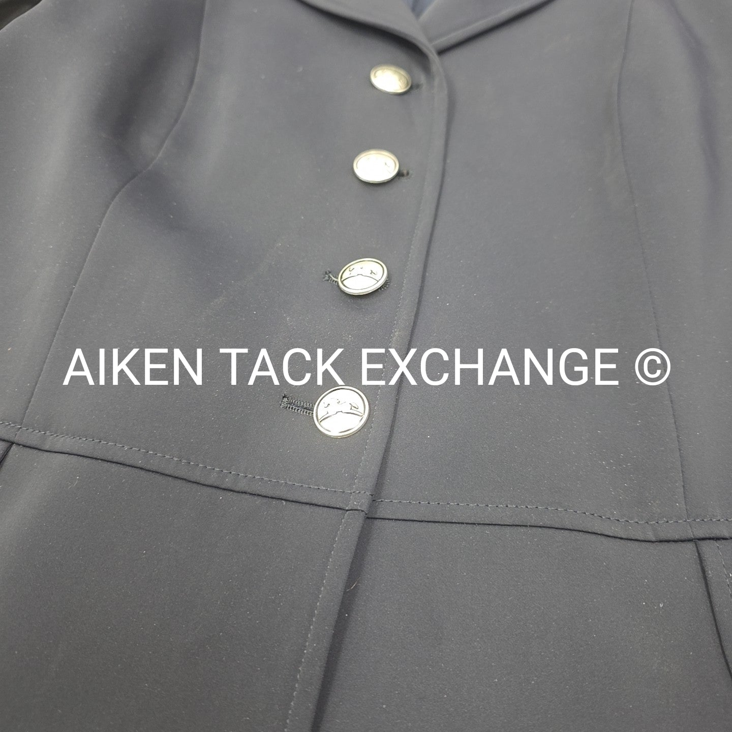 RJ Classics Xtreme Stretch Washable Dressage Show Coat, Size 14 R