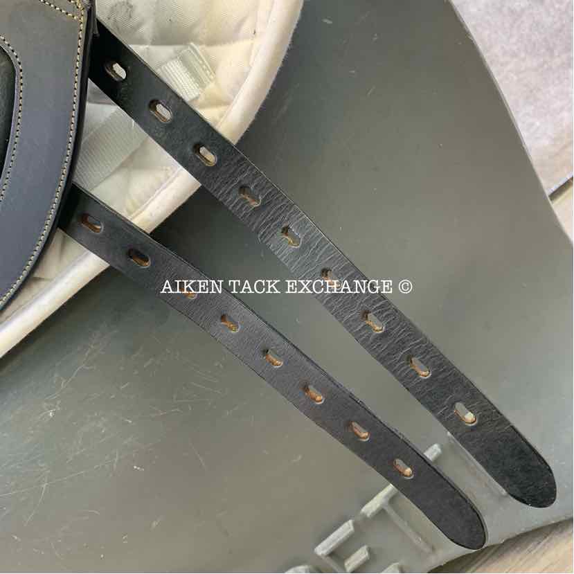 2022 MaxFlex Melina Pro Monoflap Dressage Saddle, 17.5" Seat, Flex Tree - Adjustable (Custom Gullet), Wool Flocked Pony Panels