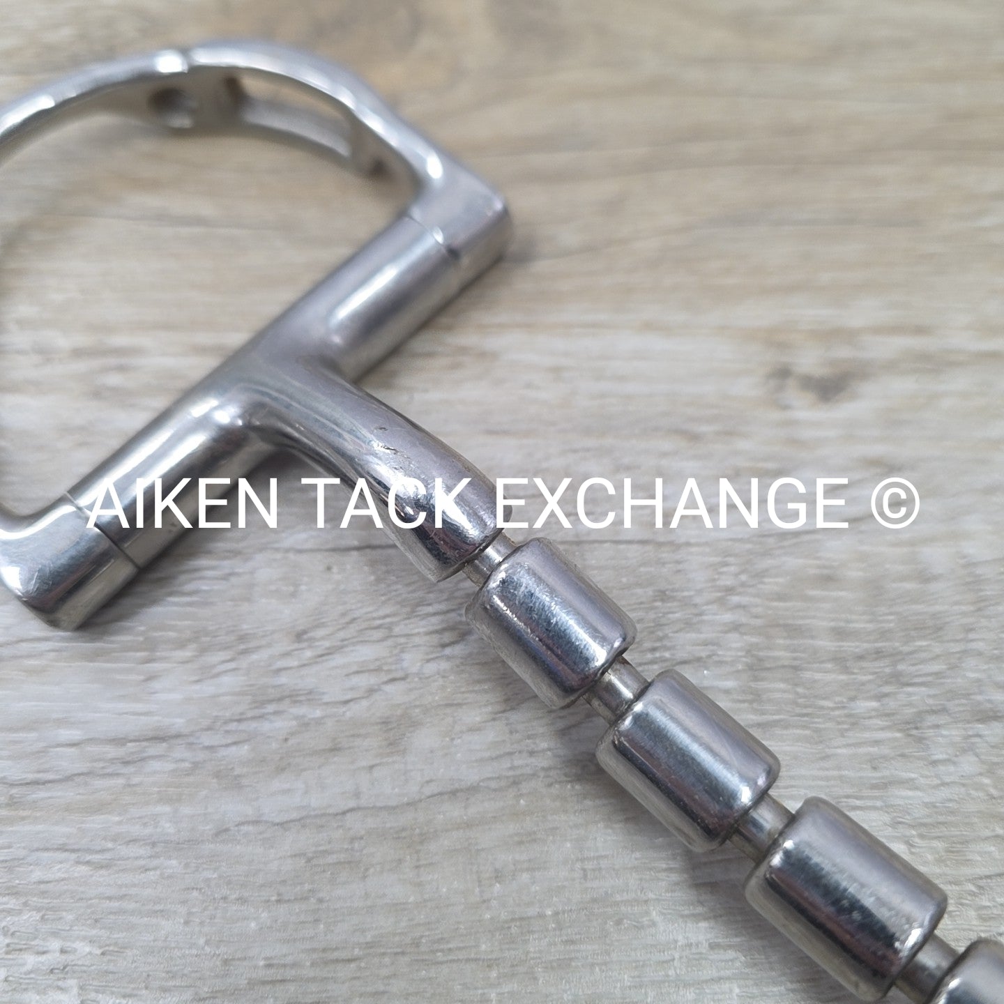 Myler English Dee with Hooks Mullen Triple Barrel Pony Bit MB 32-3 4.5"