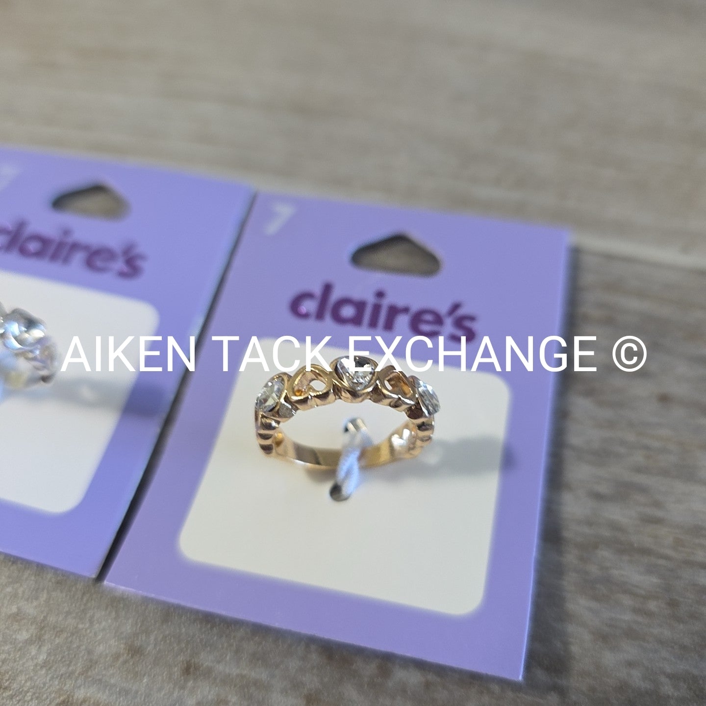 Claire's Rings (2) - Size 7