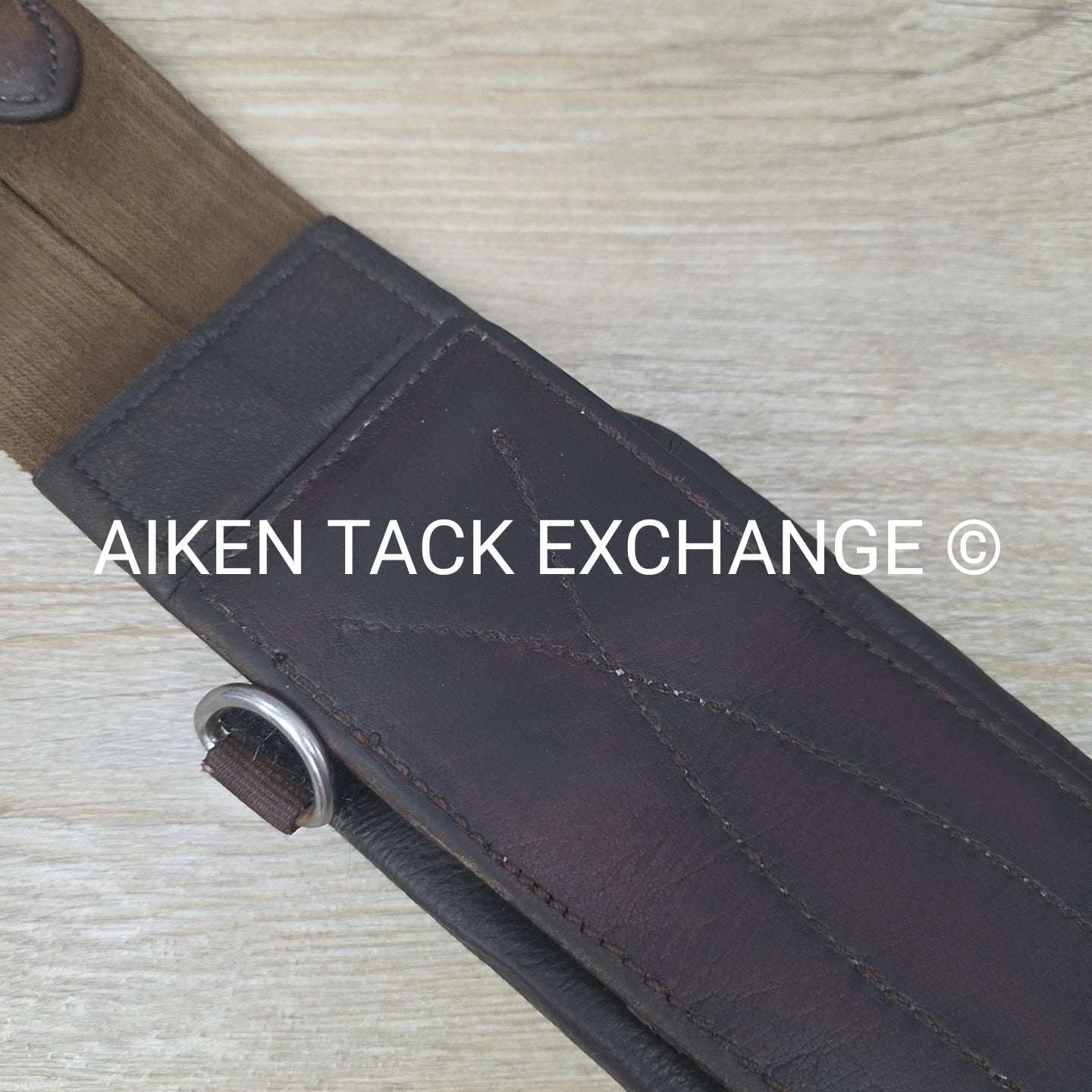 Total Saddle Fit StretchTec Anatomic Shoulder Relief Girth, Brown, 56"