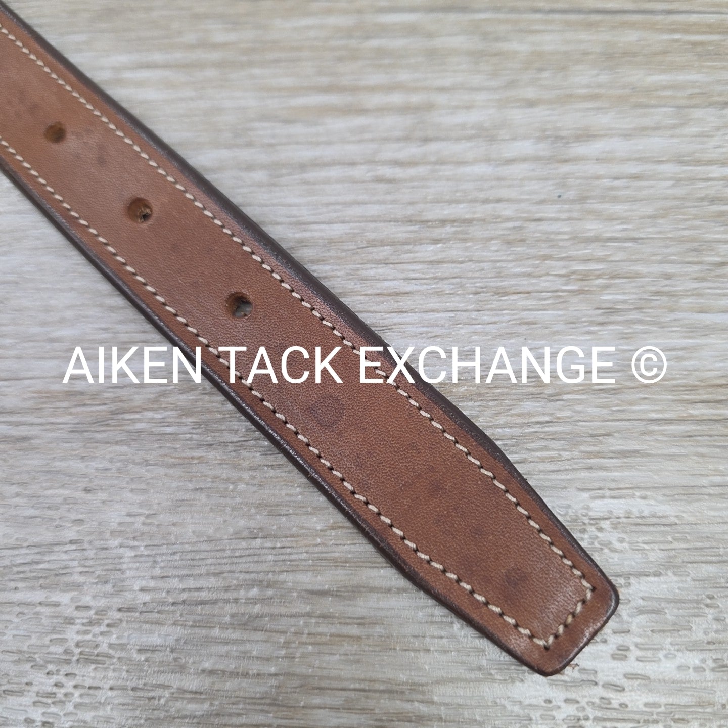 Tory Leather Clincher Brass Buckle Belt, 26"