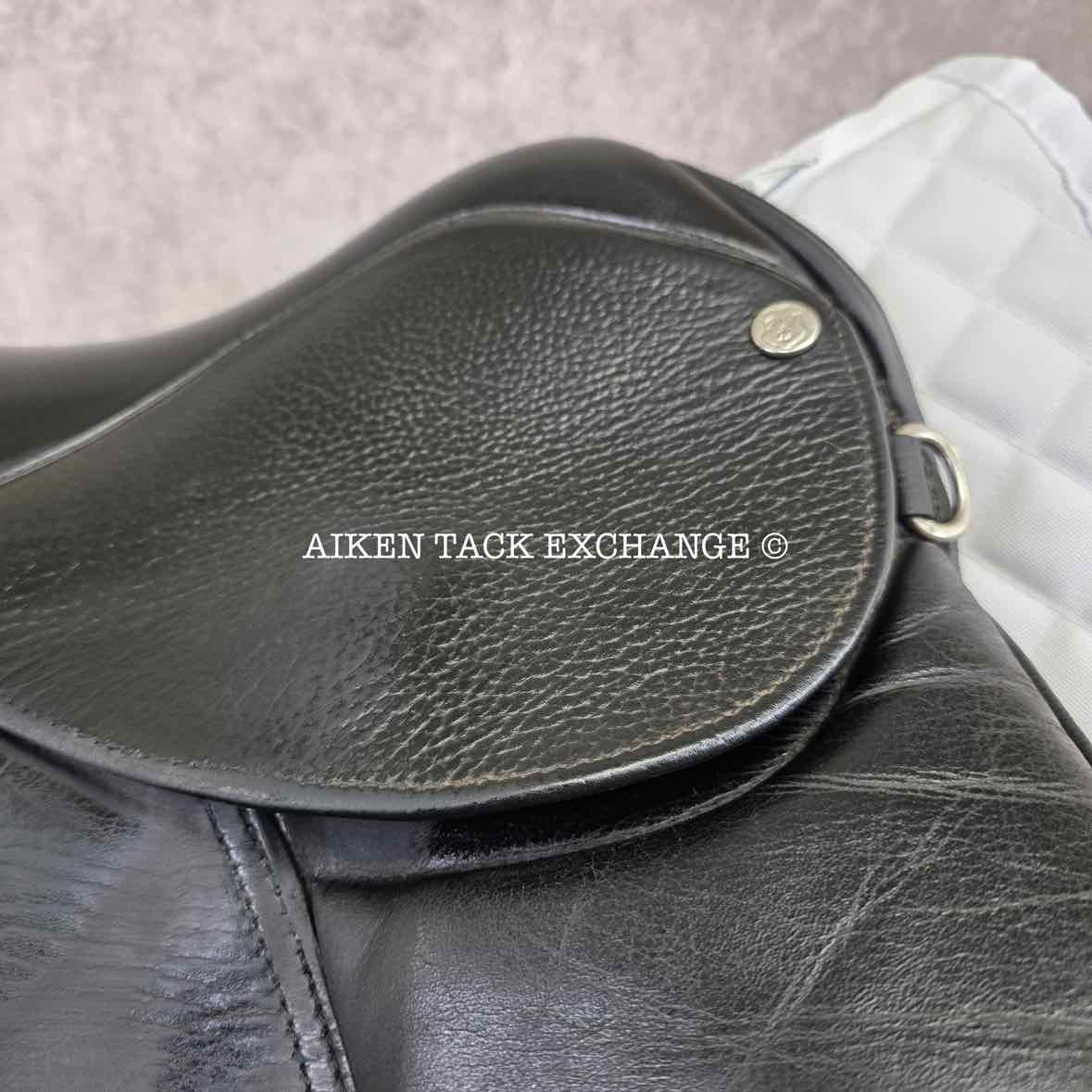 Klimke Miller's KMD Dressage Saddle, 17.5" Seat, M/MW Tree, Wool Flocked Panels