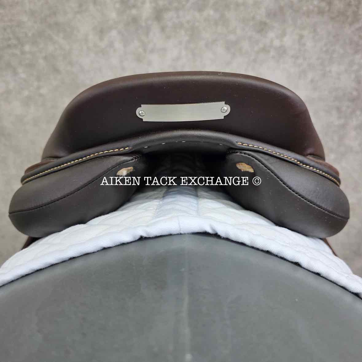 **SOLD** 2018 Antares Contact Jump Saddle, 16.5" Seat, 2D Flap, Medium Wide Tree