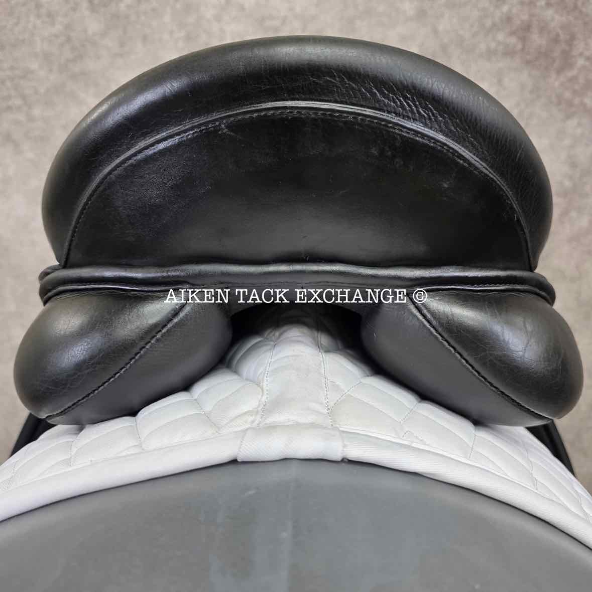 **SOLD** 2014 PDS Carl Hester Grande Alto Dressage Saddle, 17.5" Seat, Adjustable Tree - Changeable Gullet, Wool Flocked Panels