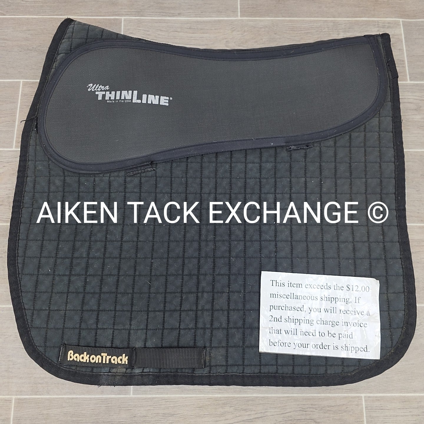 Back on Track ThinLine Therapeutic Dressage Saddle Pad