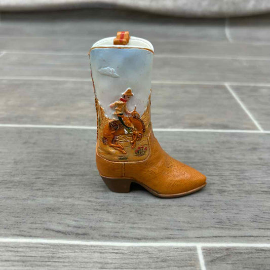 Small Decorative Western Boot, 3.5"