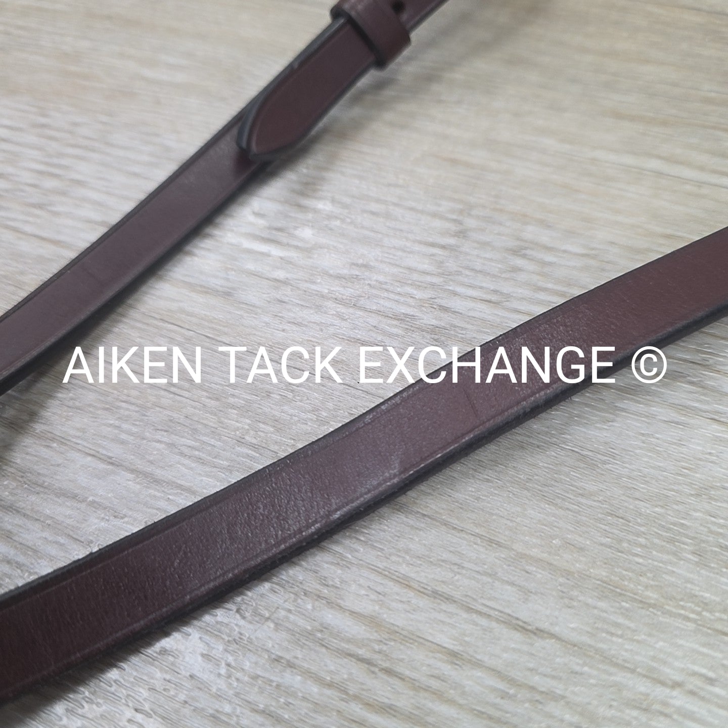 Plain Flat Standing Martingale, Brown, Size Full