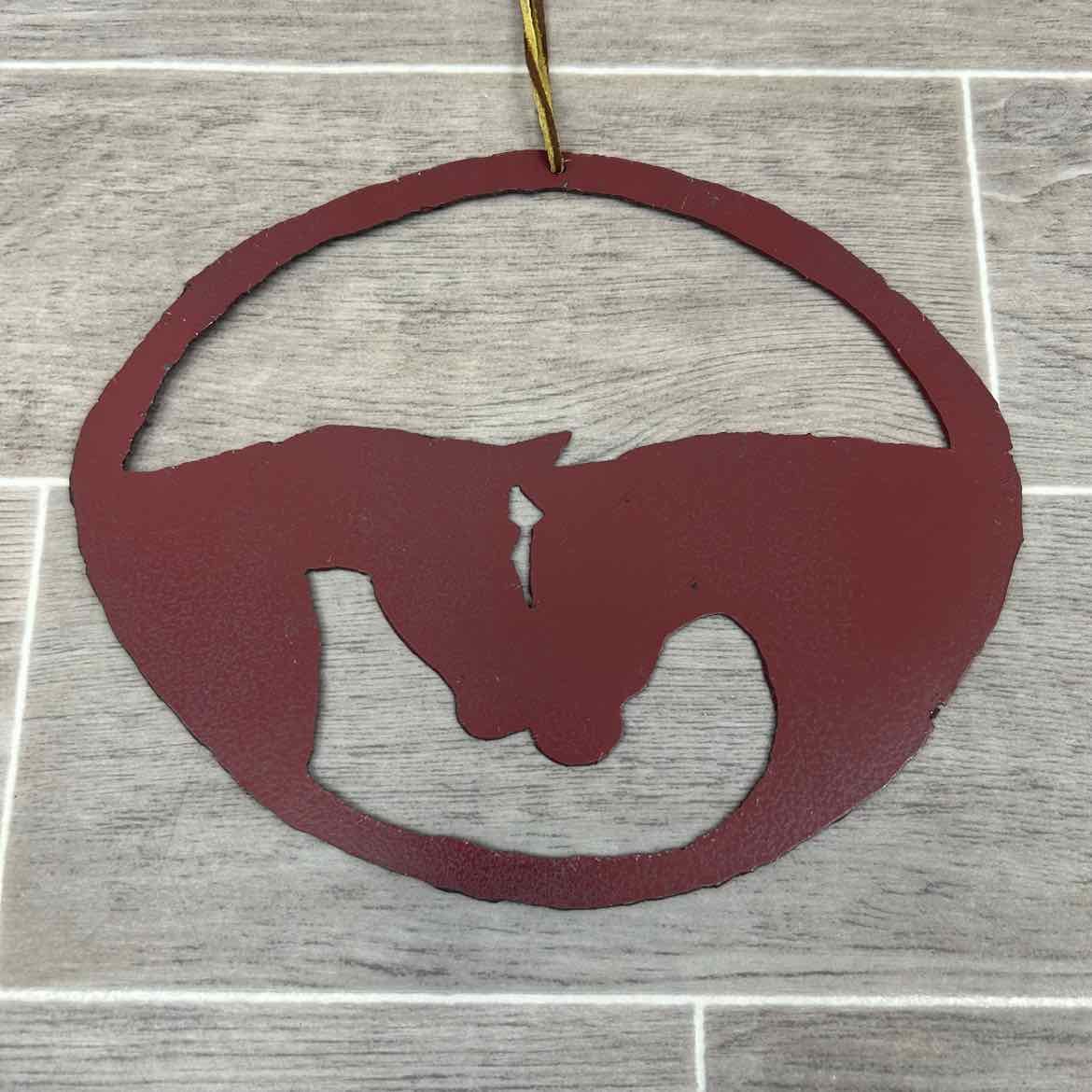Metal Horse Sign